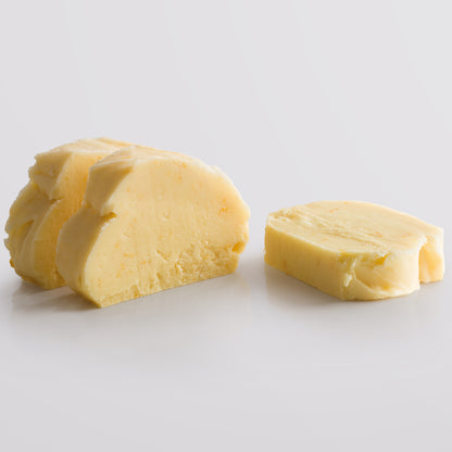 Sherbet Lemon Fudge single slice, a Fudge Kitchen indulgent, handmade fresh fudge flavour.